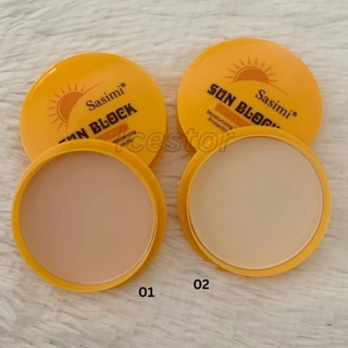 S703 Sasimi SUN POWDER SPF 50+++ แป้งพัฟกันแดด ผิวเรียบเนียน เบาสบาย คุมมันตลอตทั้งวัน