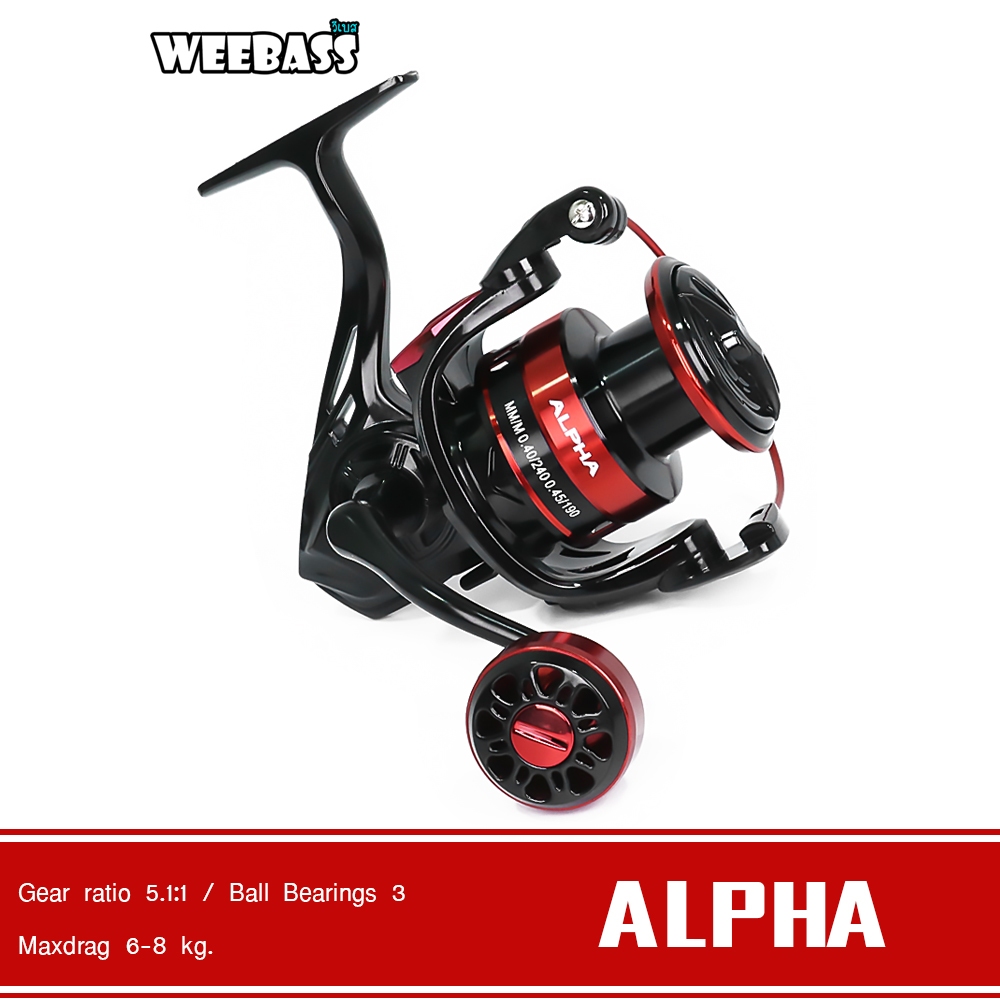 KUSA รอก - รุ่น ALPHA รอกตกปลา รอกสปินนิ่ง Spinning