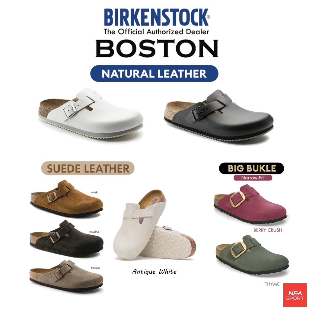 [ลด30% เก็บโค้ด 2509FASHDD] BIRKENSTOCK BOSTON รองเท้าแตะ รุ่นเด็ด ทรงมาแรง ได้ทั้งชายหญิง