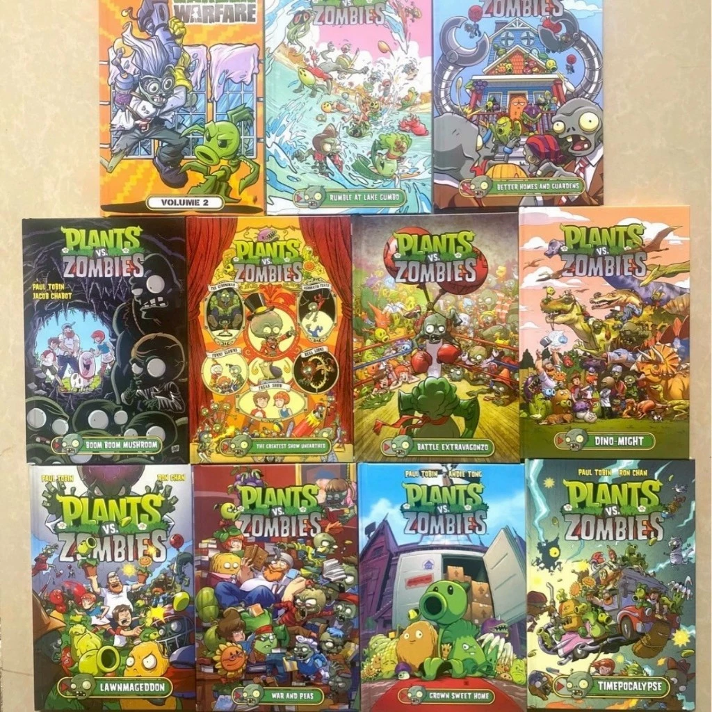 ชุดหนังสือการ์ตูน Plants vs. Zombies: สนุก ปลูกฝังนิสัยรักการอ่าน และยังช่วยกระตุ้นความคิดสร้างสรรค์!