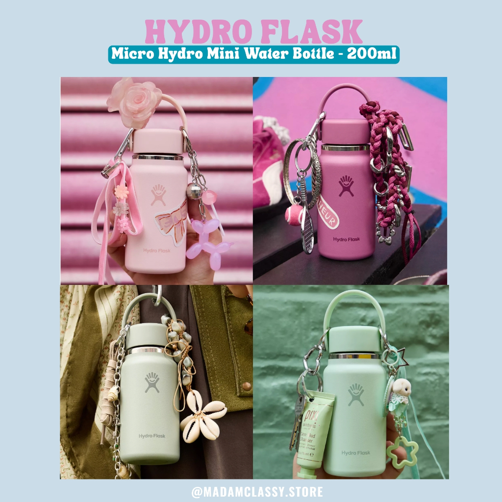 (pre-order/พร้อมส่ง 26กย) Hydro Flask Micro Hydro Mini Bottle - 200ml