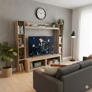 Tomato Home ชุดตู้ชั้นวางทีวี 65นิ้ว Presley 2.0 ตู้วางทีวี | วางทีวีใหญ่สุด 65นิ้ว | สวยหรูเกินราคา