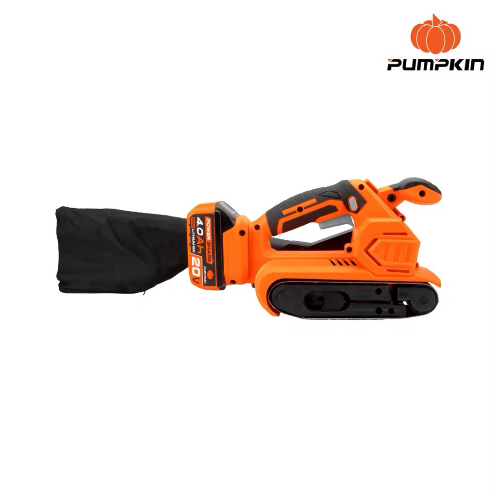 เครื่องขัดกระดาษทรายสายพานไร้สาย 20V ขนาด 3นิ้ว ยี่ห้อ PUMPKIN รุ่น 50431 / INF-BS76CB (ประกัน2ปี) - รูปที่ 5