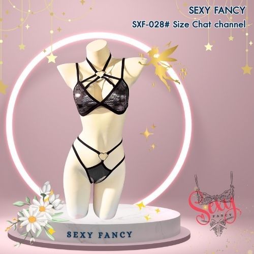 SEXY FANCY SXF-028# Size Chat channel ชุดแฟนซี บิกินี่เซ็กซี่ ชุดคอสเพลย์ (พร้อมส่งจากไทย)
