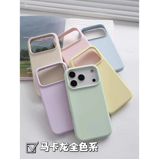 Supercase | สำหรับไอโฟน17 17pro 17Air 17promax เคสซิลิโคน สีพื้น บุกำมะหยี่ Silicone Cover Case