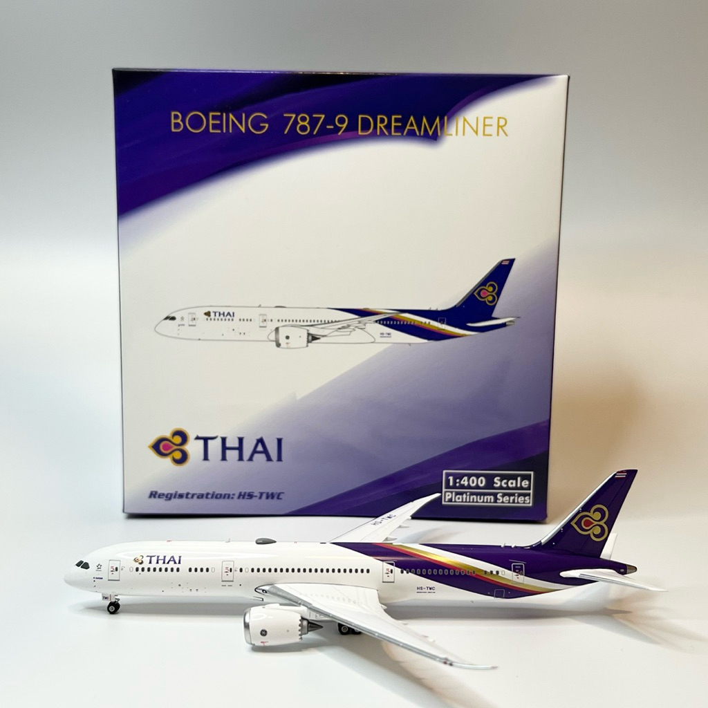 โมเดลเครื่องบิน Thai Airways การบินไทย B787-9 HS-TWC Phoenix Model 1:400 [พร้อมส่ง