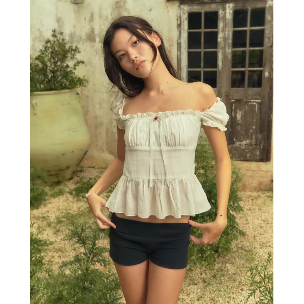 ส่งต่อ Idella Top size S เสื้อแขนตุ๊กตา ronnie beachtown