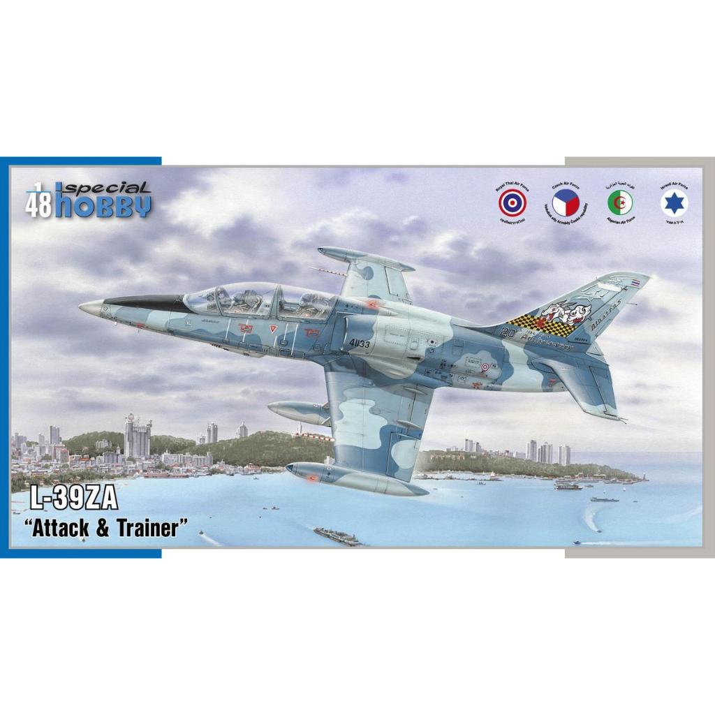 พลาสติก โมเดล ประกอบ SPECIAL HOBBY สเกล 1/48 L-39ZA (48167)