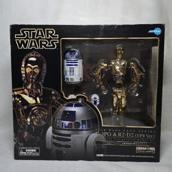สตาร์ วอร์ส Star Wars C-3PO & R2-D2 Soft Vinyl Model Kit Kotobukiya