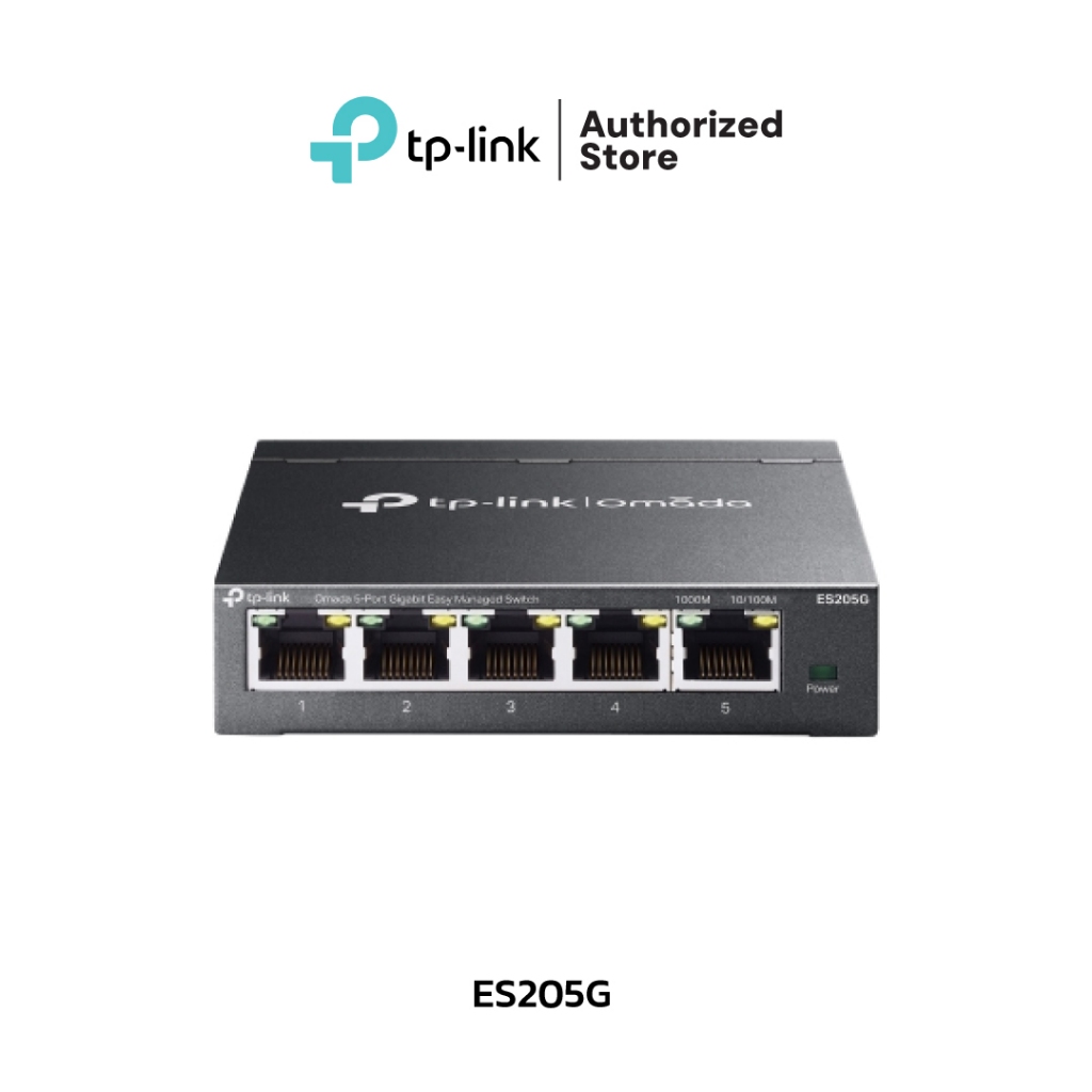 TP-LINK Omada 5-Port Gigabit Easy Managed Switch รุ่น ES205G