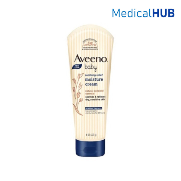 Aveeno Baby Soothing Relief Moisture Cream อาวีโน่ ครีมบำรุงผิว สำหรับเด็กทารก ขนาด 227 กรัม 17417