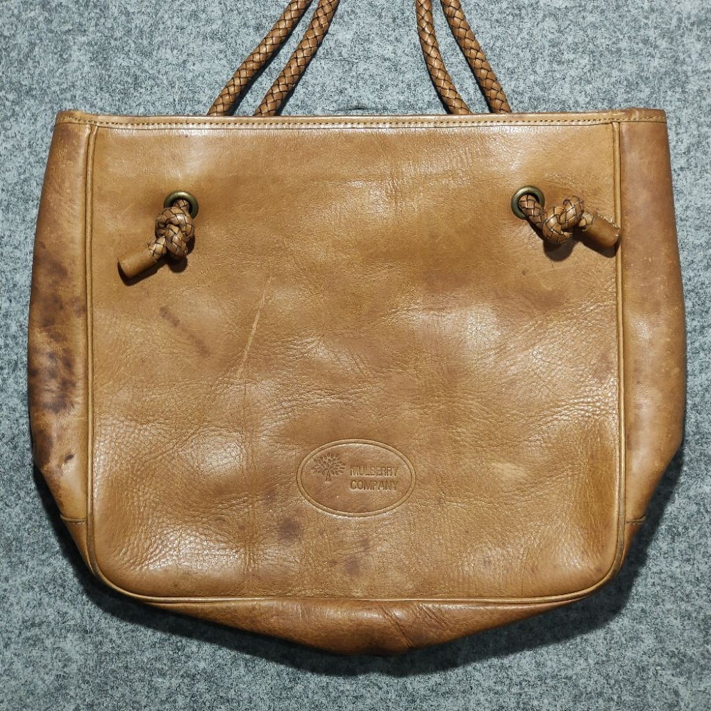 🔥Vintage Mulberry Darwin leather shoulder bag