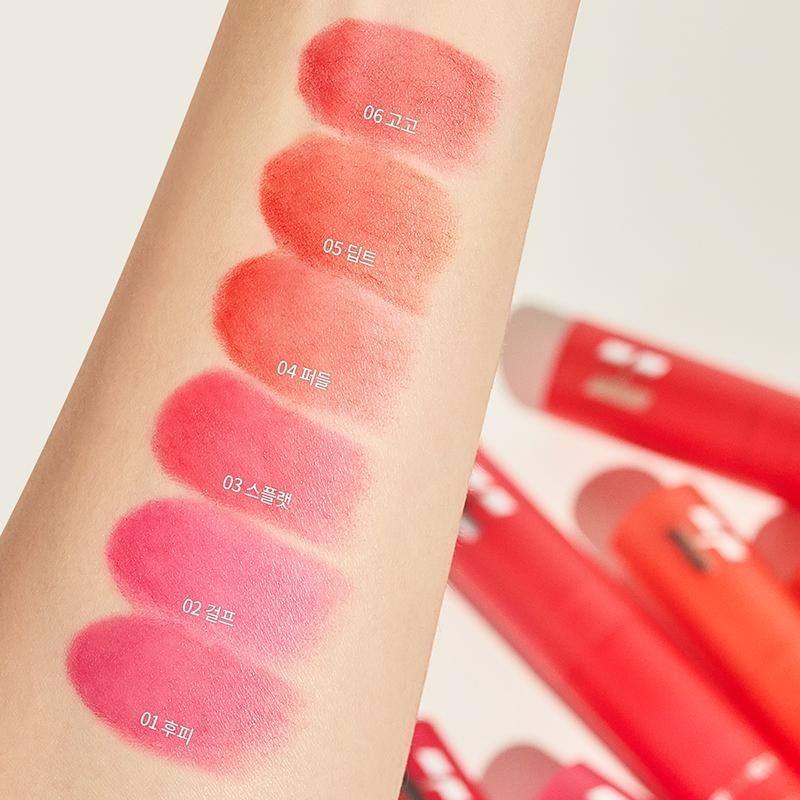 ลิปทินต์น้ำ HOLIKA Water Vibe Tint 2.5g เนื้อบางเบา สีสวยทุกเฉด ราคา ถูกที่สุด ดีลบีเคเค แกลเลอรีภาพที่ 3