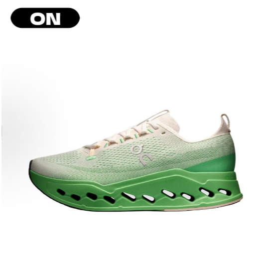 On Cloudsurfer Max White Green ของแท้ 100 %