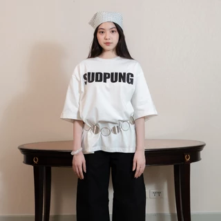 SPoversized_SP093 เสื้อยืดโอเวอร์ไซซ์ ผ้าคอตตอน100% ใส่สบาย ไม่ร้อน ใส่ได้ทุกโอกาส