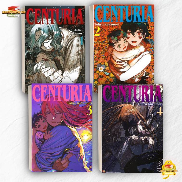 หนังสือ CENTURIA เล่ม 1 - 4 สนพ. NED . BK03