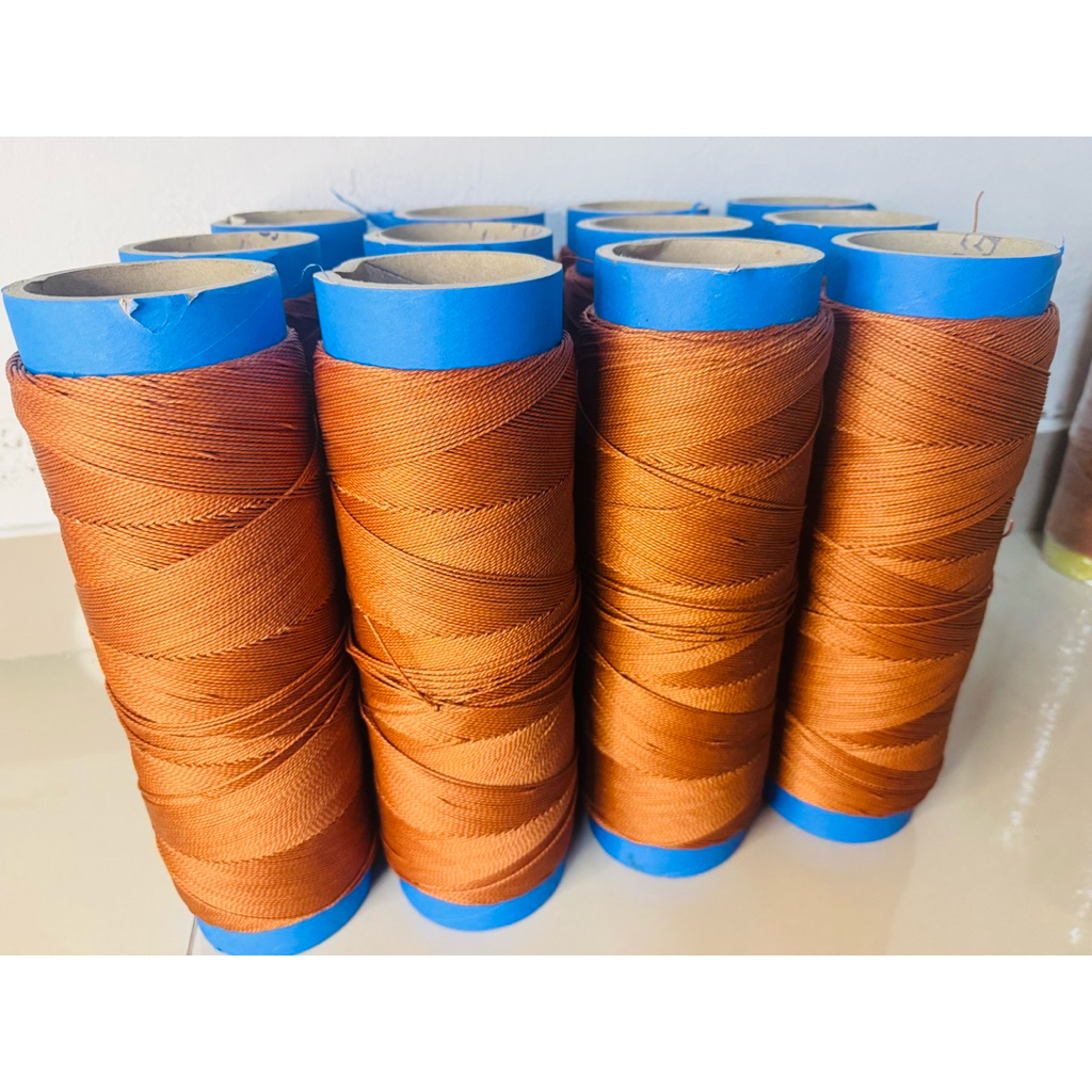 เชือกเล่นว่าว 1.2 มิล สีฟ้า เชือกสายพาน