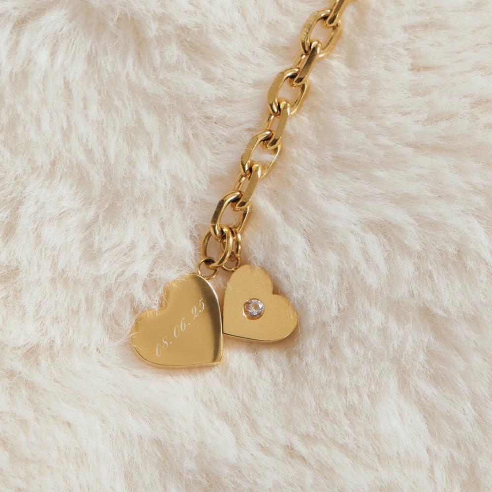 Bemet Eterne bracelet กำไลสลักชื่อ *แจ้งฟ้อนท์และตัวอักษรในแชทหรือหมายเหตุ*