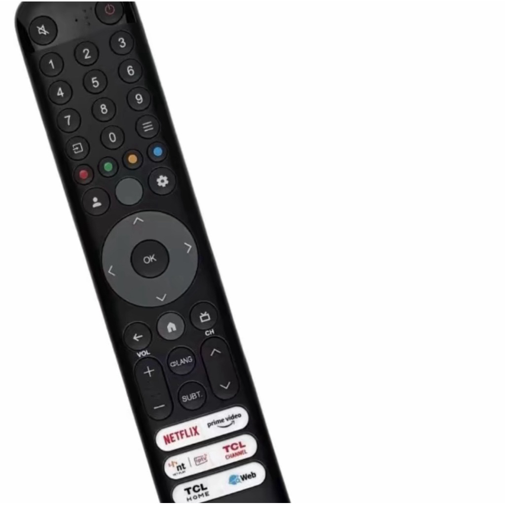 รีโมททีวีที่ใช้ได้กับ TCL รุ่น IRRC833 เป็นตัวใช้แทน ไม่มีคำสั่งเสียงC645,C745,845