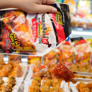 ซอสเคลือบไก่ Hot & Spicy 1000 กรัม มีฮาลาล ซอส ไก่ทอดเกาหลี เผ็ดแซ่บ หวานน้อย