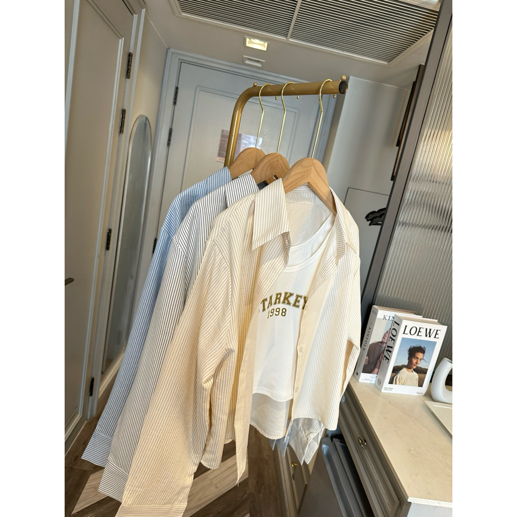 Seeing.style | Arcau shirt set เซ็ท 2 ชิ้น เชิ้ต+เสื้อตัวใน
