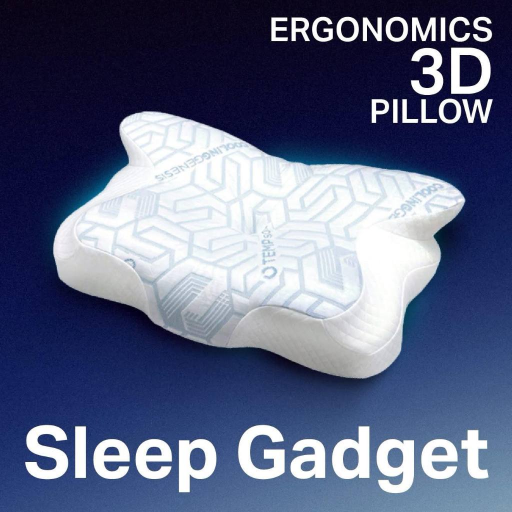 FN - TEMPSoft หมอน 3D ORTHOPEDICS Memory Foam Deep Sleep Pillow หลับลึกจริง รองรับต้นคอ