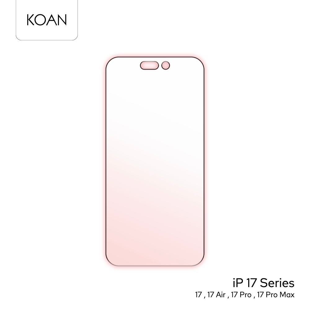 BODYGUARDZ ฟิล์มกระจกกันรอย Red Light Converter Glass for iP 17 Series แปลงแสงสีฟ้าให้เป็นแสงสีแดง เพื่อสุขภาพผิวและความ