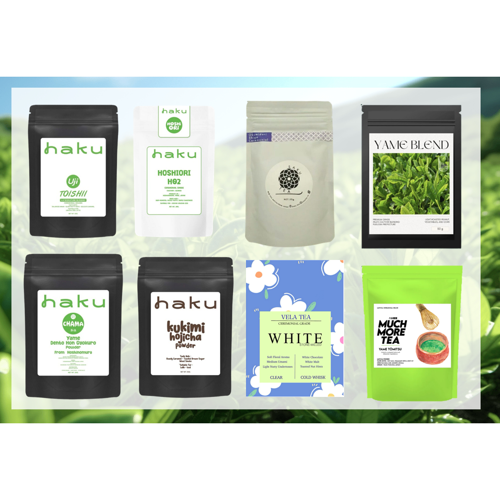 (พร้อมส่ง เก็บแช่เย็น)🌱HAKU , MUCH MORE TEA, VELA TEA, YAME SAKU TEA ยาเมะ HOMONO
