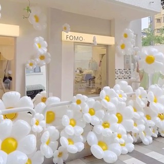 A577 ลูกโป่ง ดอกไม้ หน้ายิ้ม งานเลี้ยง ปาร์ตี้ ***ไม่รวมก้าน…