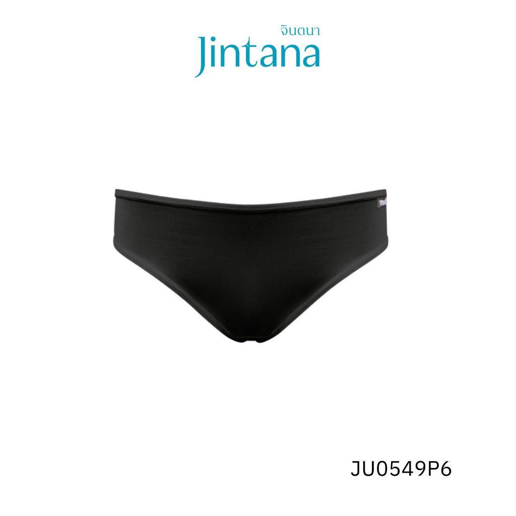 Jintana กางเกงชั้นใน จินตนา รุ่น Basic รหัส JU0549 (ทรงบีกีนี่) เนื้อผ้านิ่ม ใส่สบาย ระบายอากาศ
