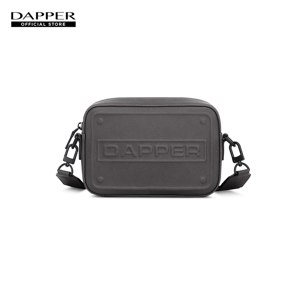 DAPPER กระเป๋าสะพายข้าง DAPPER Embossed Crossbody Bag สีเทา (BM5/GY/1293SF)