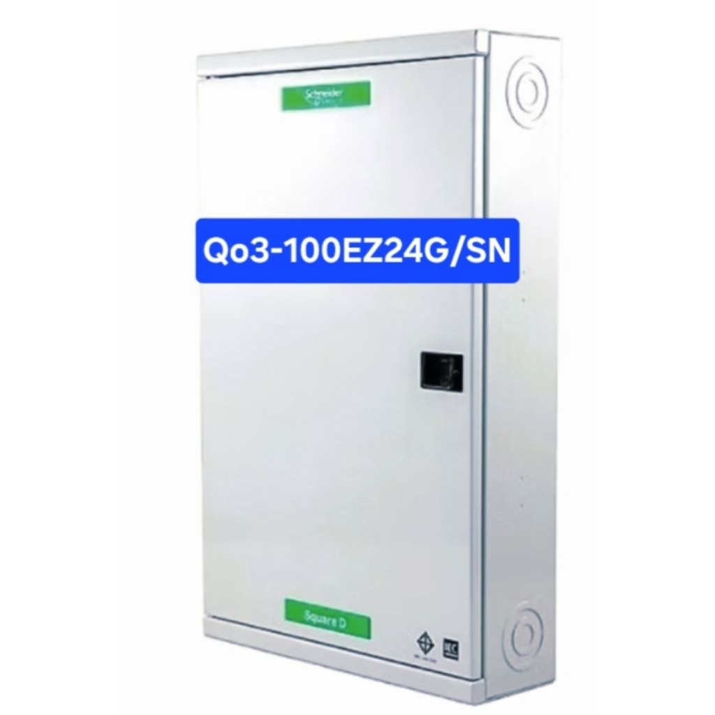 ตู้โหลดเซนเตอร์ สแควร์ดี รุ่น คลาสสิค แบบเมนเซอร์กิตเบรกเกอร์QO3-100EZ24G/SN