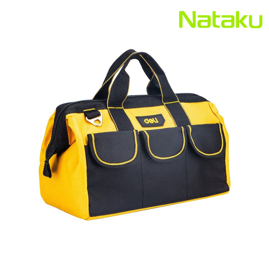 Nataku กระเป๋าเครื่องมือช่าง 18นิ้ว สะพายข้าง สายรัดปรับได้ พกพาสะดวก เป็นระเบียบ