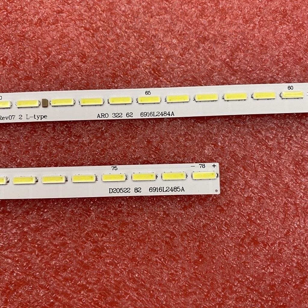 แถบ LED สำหรับ LG 60TV/60UH7650-UA 60UH650V 6916L2482A 6916L2483A