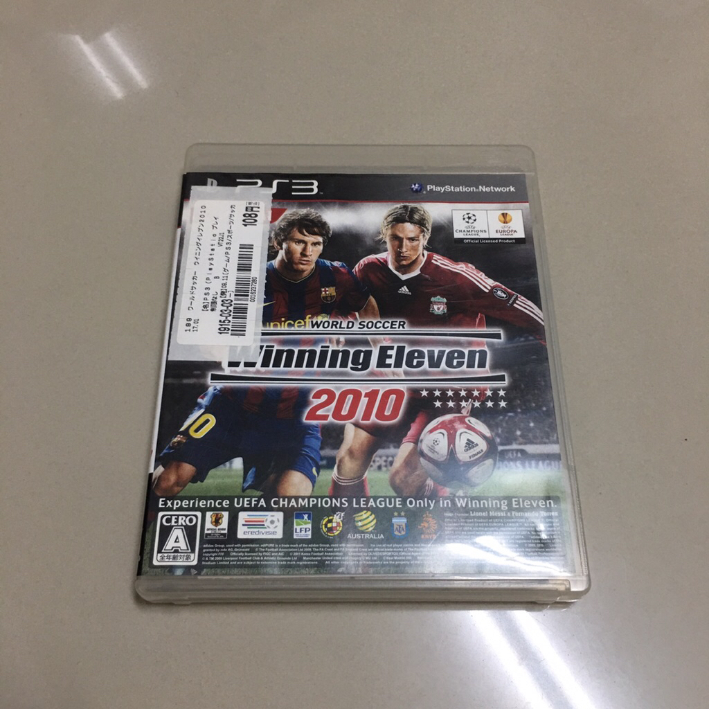 แผ่น PS3 Winning Eleven 2010 (Japan) PlayStation 3