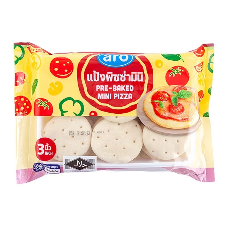 เอโร่ แป้งพิซซ่ามินิ 3 นิ้ว 24 ชิ้น มีจัดส่งแบบ express delivery ได้รับของภายในวัน