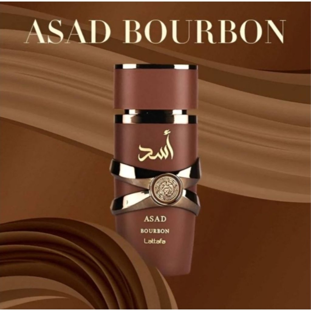 ASAD BOURBON BY LATTAFA PERFUME แท้100%100ml