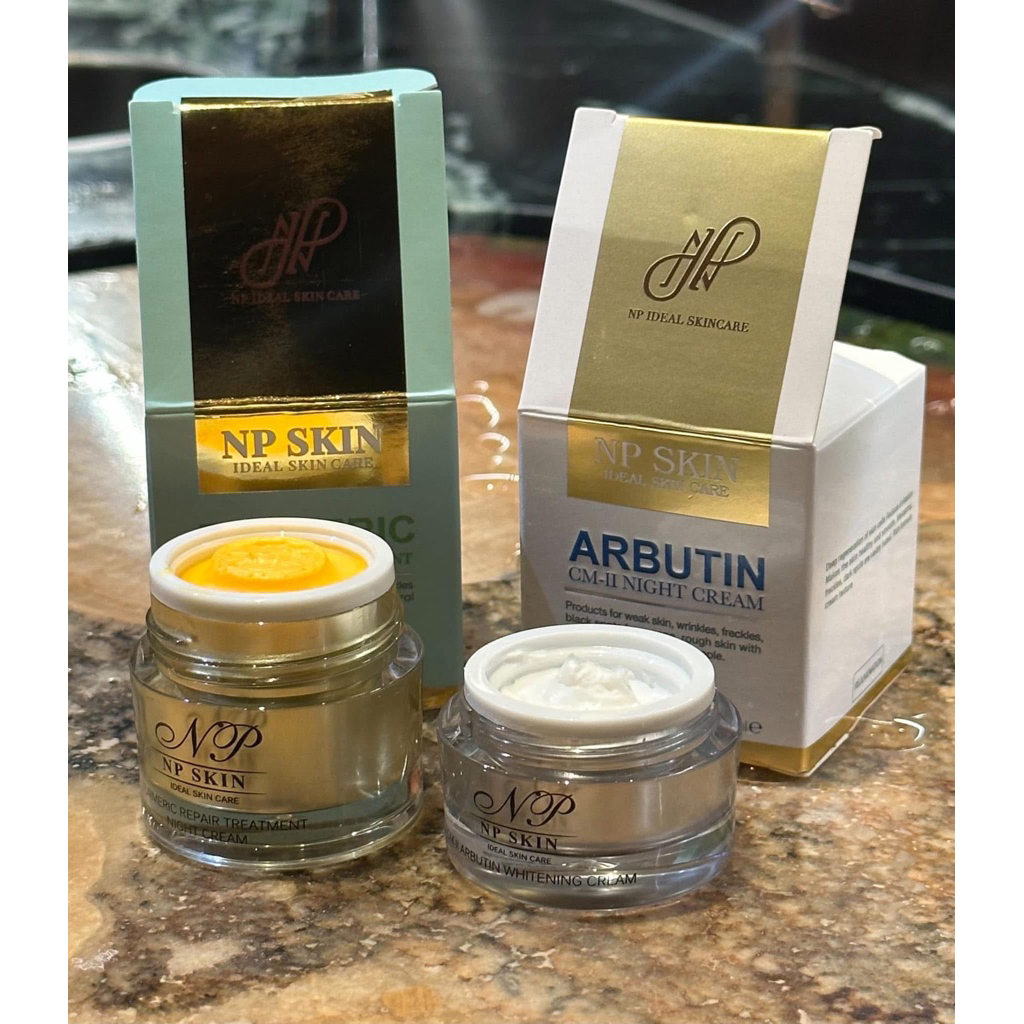 Np skin ของแท้จากบริษัท [ส่งของทุกวัน]📮 เซ็ทฟื้นฟูผิวยามค่ำคืน CM NIHGHT 🌝