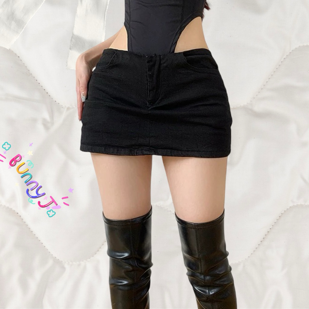 กระโปรงยีนส์ เอวต่ำ พร้อมส่งในไทย เข้าหุ่นเซ็กซี่สไตล์เวียดนาม🤍🎀  งานคัสตอม สายเซ็กซี่ห้ามพลาด กระโปรงทรงสวยมากก - รูปที่ 6