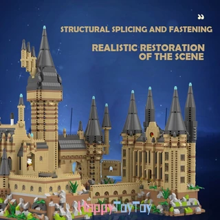 ตัวต่อ Hogwarts ปราสาท ตัวใหญ่ 5400ชิ้น ยาว30cm ของเล่นเด็ก ของขวัญเด็กโต ของเล่น14+ขวบ