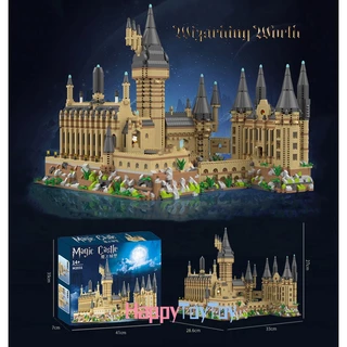 ตัวต่อ Hogwarts ปราสาท ตัวใหญ่ 5400ชิ้น ยาว30cm ของเล่นเด็ก ของขวัญเด็กโต ของเล่น14+ขวบ