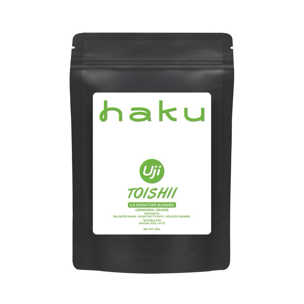พร้อมส่ง *Haku Matcha Uji TOISHII(Ceremonial Grade) มัทฉะญี่ปุ่นแท้