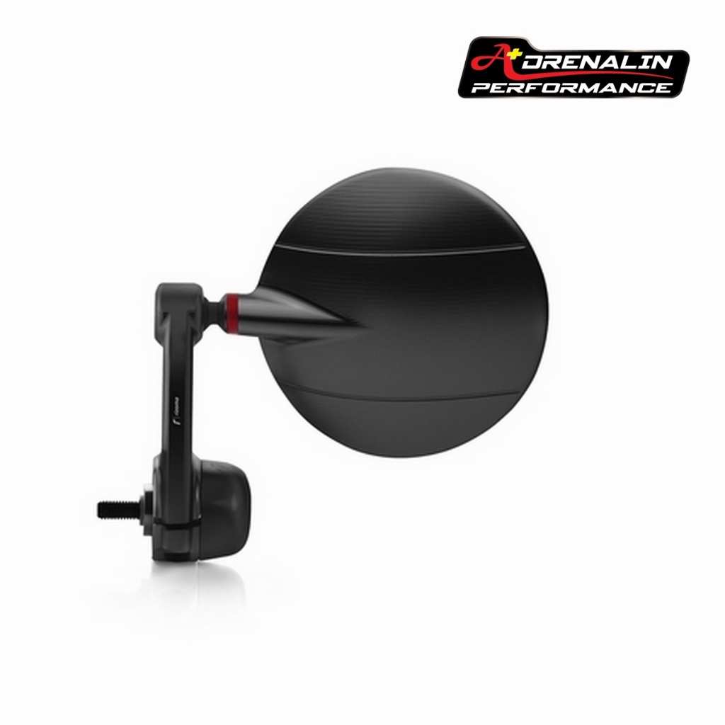 Rizoma - กระจกมองหลัง รุ่น Spy arm ขนาด  Ø 80มิล สีดำ สำหรับรถทุกรุ่น ราคาข้างละ รหัส BS303B มาพร้อม