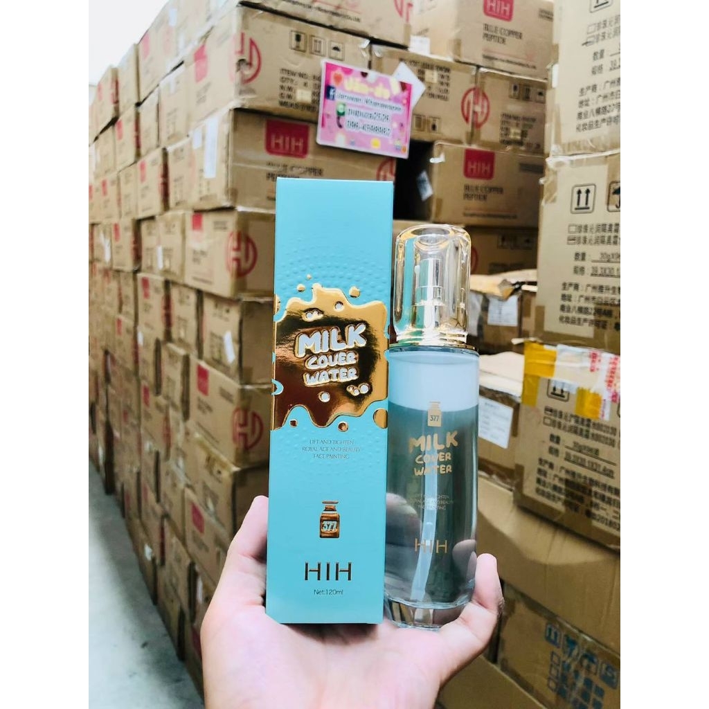 NEW HIH 377VC MILK COVER WATER  ขนาด120ml