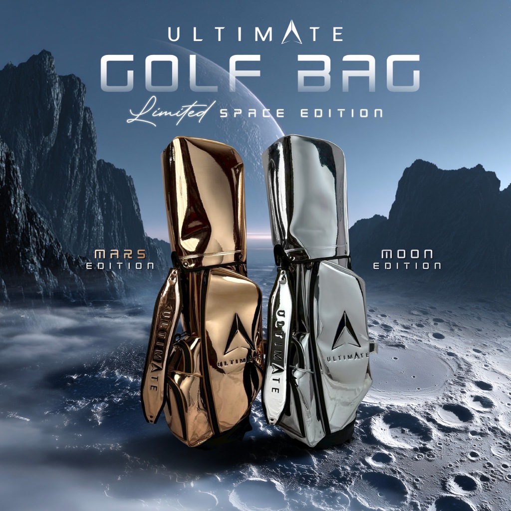 ULTIMATE Golf Bag | Space Edition Limited กระเป๋ากอล์ฟลิมิเต็ด รุ่นพิเศษ Mars & Moon Metallic