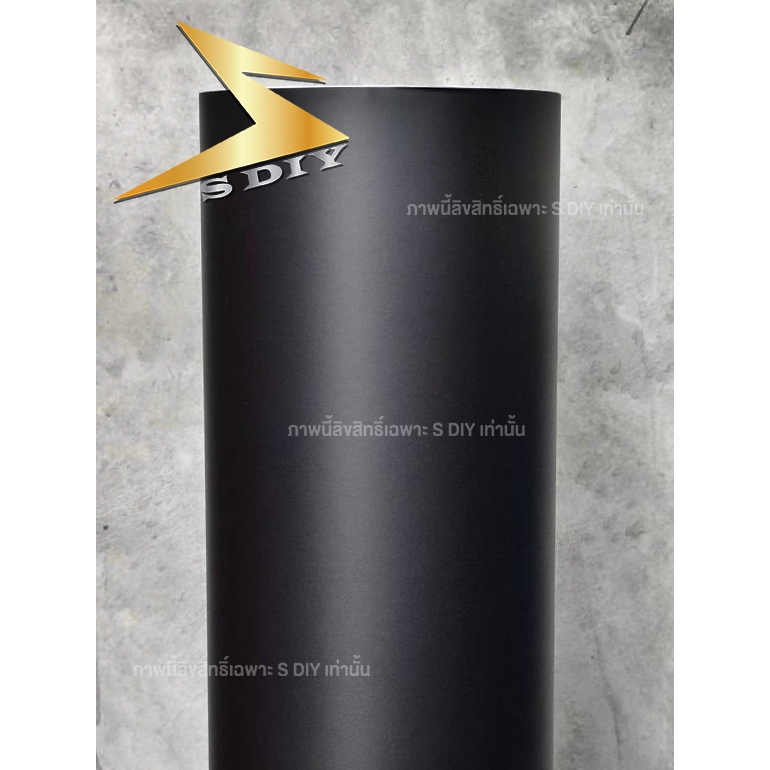 Oracal 651 ของแท้ สติ๊กเกอร์ สีดำ ด้าน ( Sdiy ) " ดำด้าน "