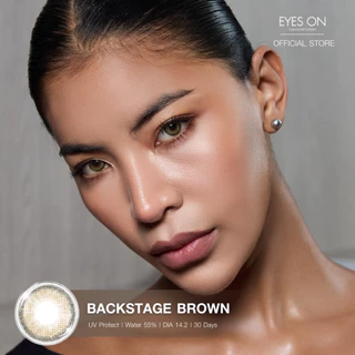 Eyes On : Capture and Confident คอนแทคเลนส์รายเดือน สี Backstage Brown / Runway Gray