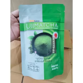 BONCAFE - ชาเขียว อูจิ มัทฉะ กรีนที เบส Bontea Uji Matcha Green Tea Base (100 กรัม)