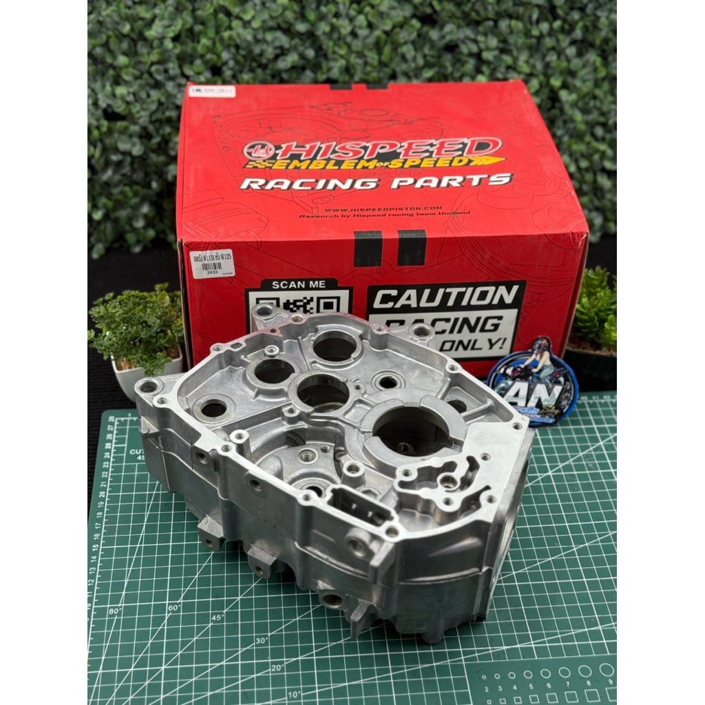 แคร้งw110is4แปลงหัว125รองรับข้อเหวี่ยงโตขึ้น หนากว่าเดิม ใส่หัว125ได้เลยบ่าแน่น2ฝั่ง แคร้ง110 หัว 12