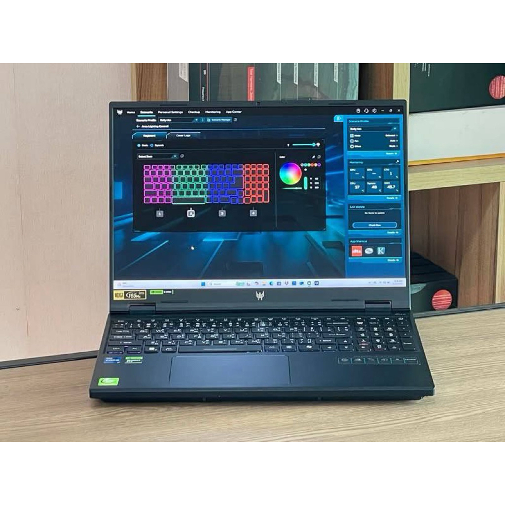 Acer Predator Helios 16 PHN16-72-72-98J4 i9-14900HX SSD1TB RAM16GB RTX 4060 (8GB GDDR6) 140 Watt TGP